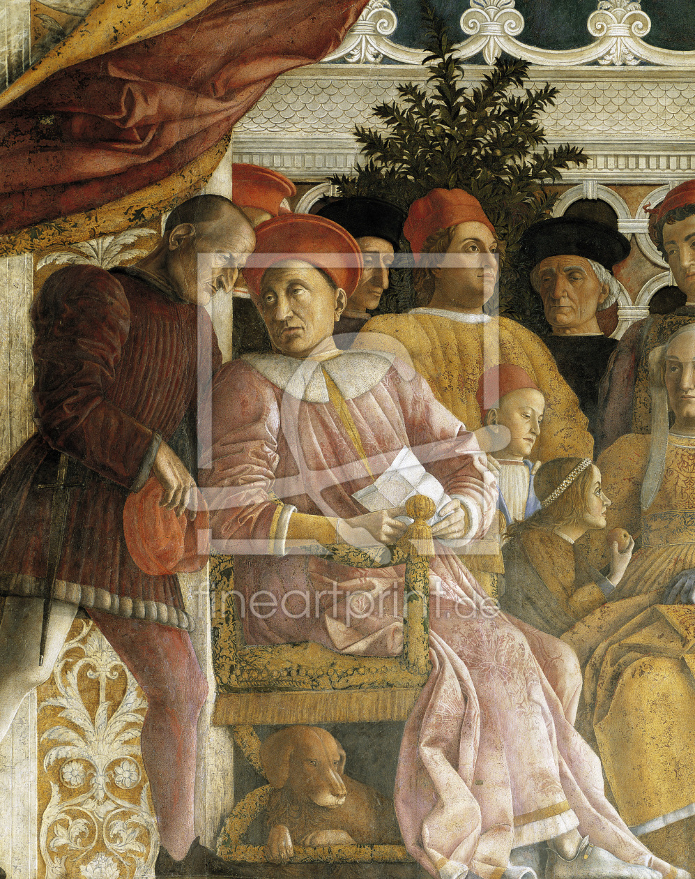 Bild-Nr.: 30002152 Ludovico Gonzaga & Family / Mantegna erstellt von Mantegna, Andrea