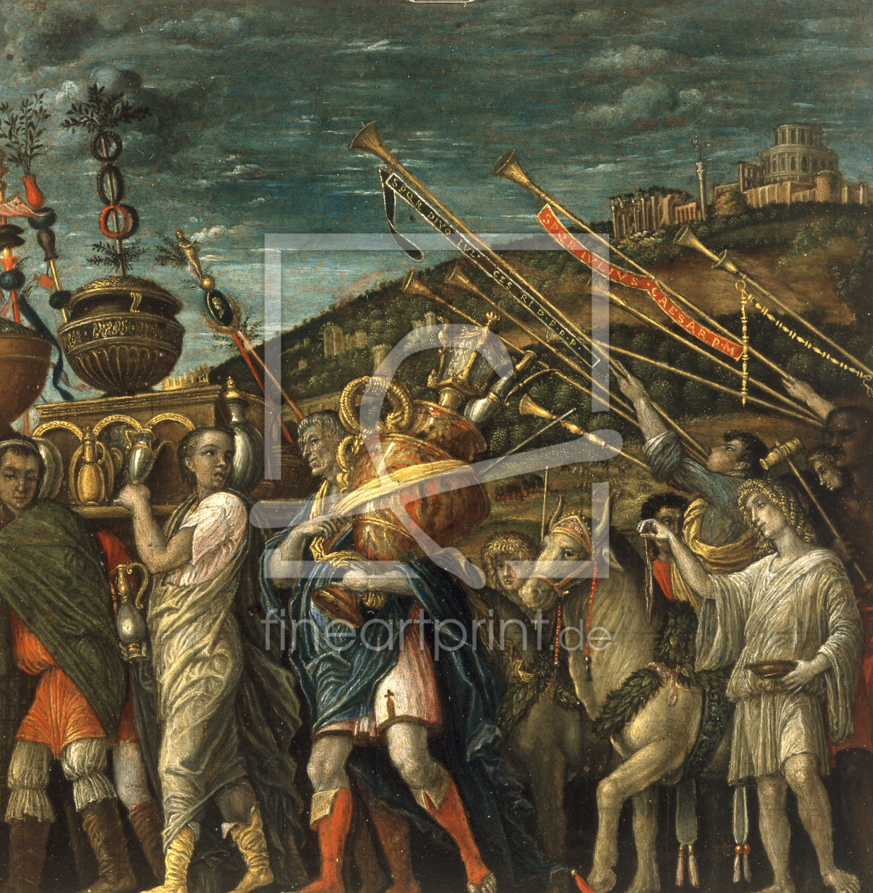 Bild-Nr.: 30002166 after Mantegna, Triumph of Caesar,spoils erstellt von Mantegna, Andrea