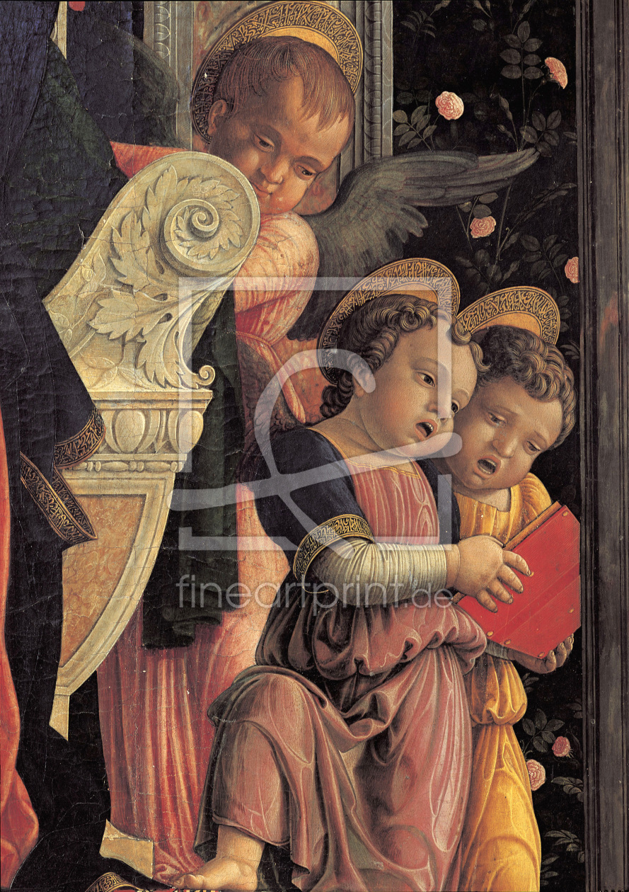 Bild-Nr.: 30002178 A.Mantegna, Altar of S.Zeno / Angels erstellt von Mantegna, Andrea