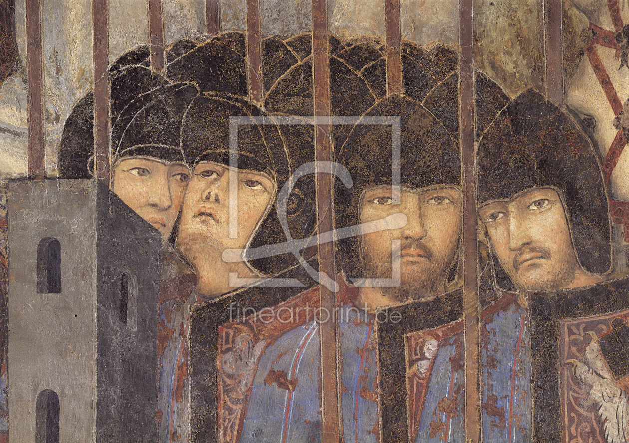 Bild-Nr.: 30002340 A.Lorenzetti/Buon Gov.,Soldiers w.Lances erstellt von Lorenzetti, Ambrogio