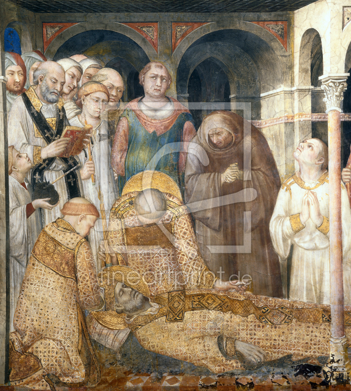 Bild-Nr.: 30002426 Simone Martini / Death of St. Martin erstellt von Martini, Simone