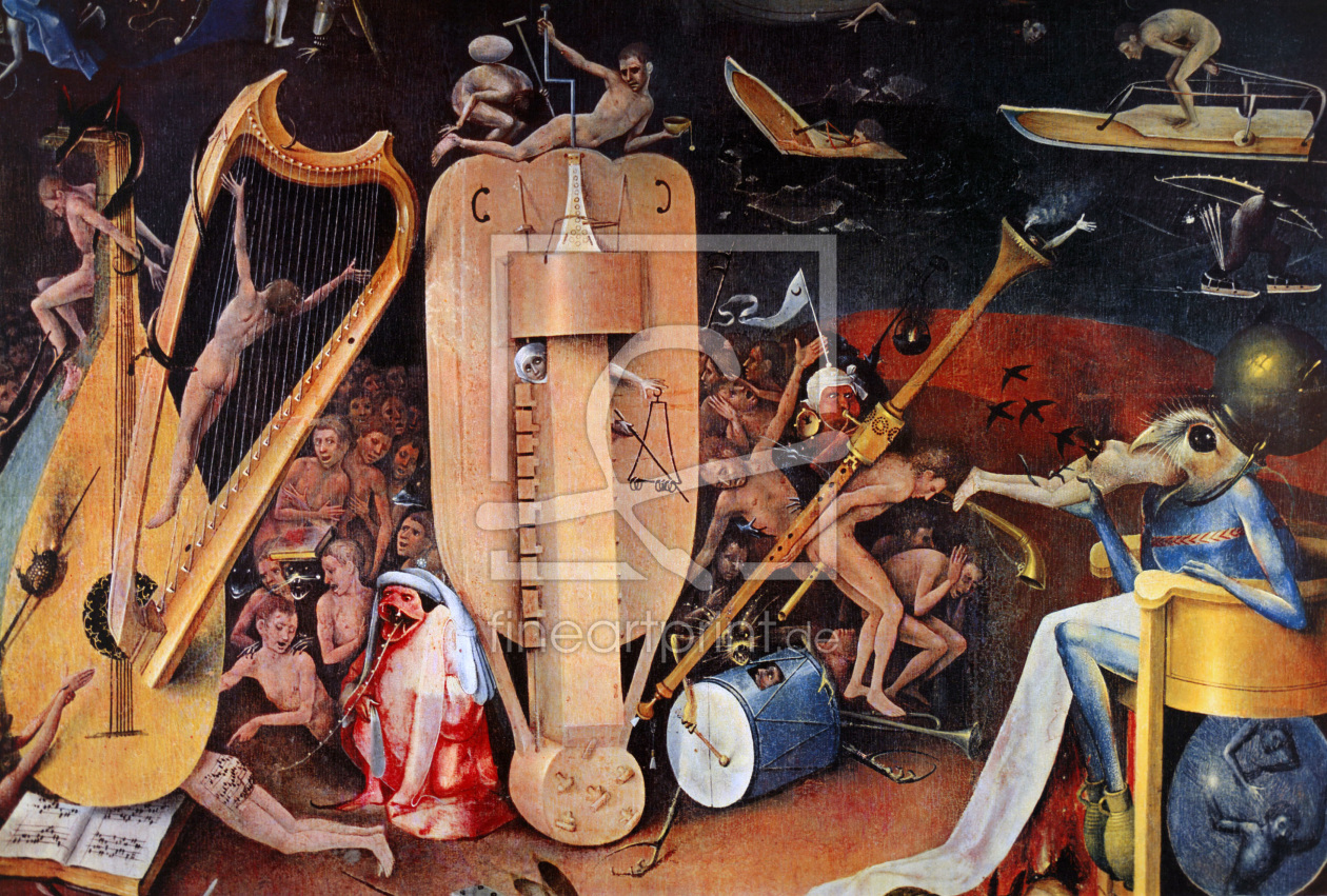 Bild-Nr.: 30002570 Bosch /Garden of Earthly Delights/ Hell erstellt von Bosch, Hieronymus