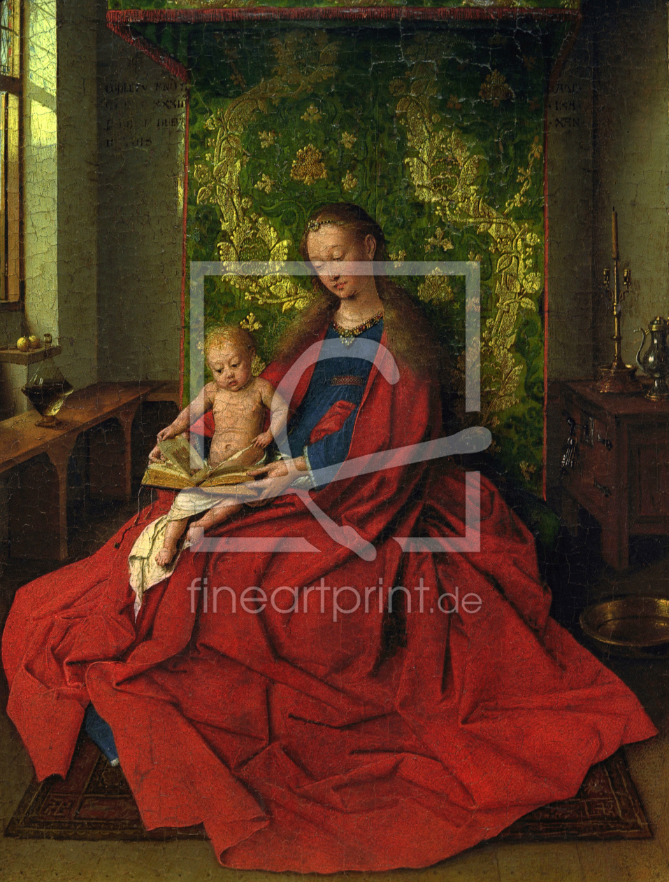 Bild-Nr.: 30002606 Jan van Eyck, Madonna and Child / c.1435 erstellt von van Eyck, Hubert & Jan