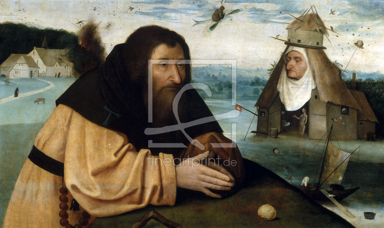 Bild-Nr.: 30002614 H.Bosch / Temptation of St Anthony erstellt von Bosch, Hieronymus