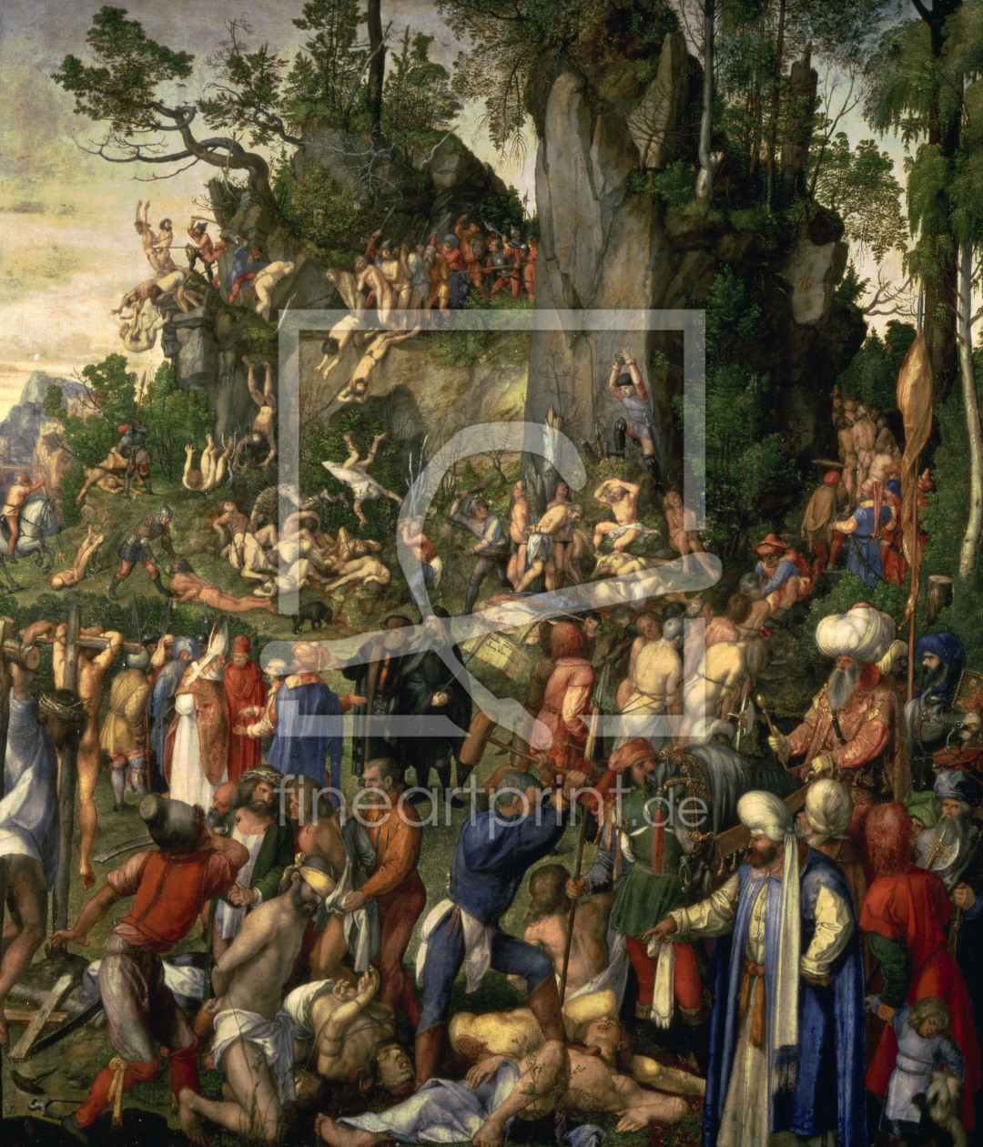 Bild-Nr.: 30002622 Martyrdom of 10,000 Christians / Duerer erstellt von Dürer, Albrecht