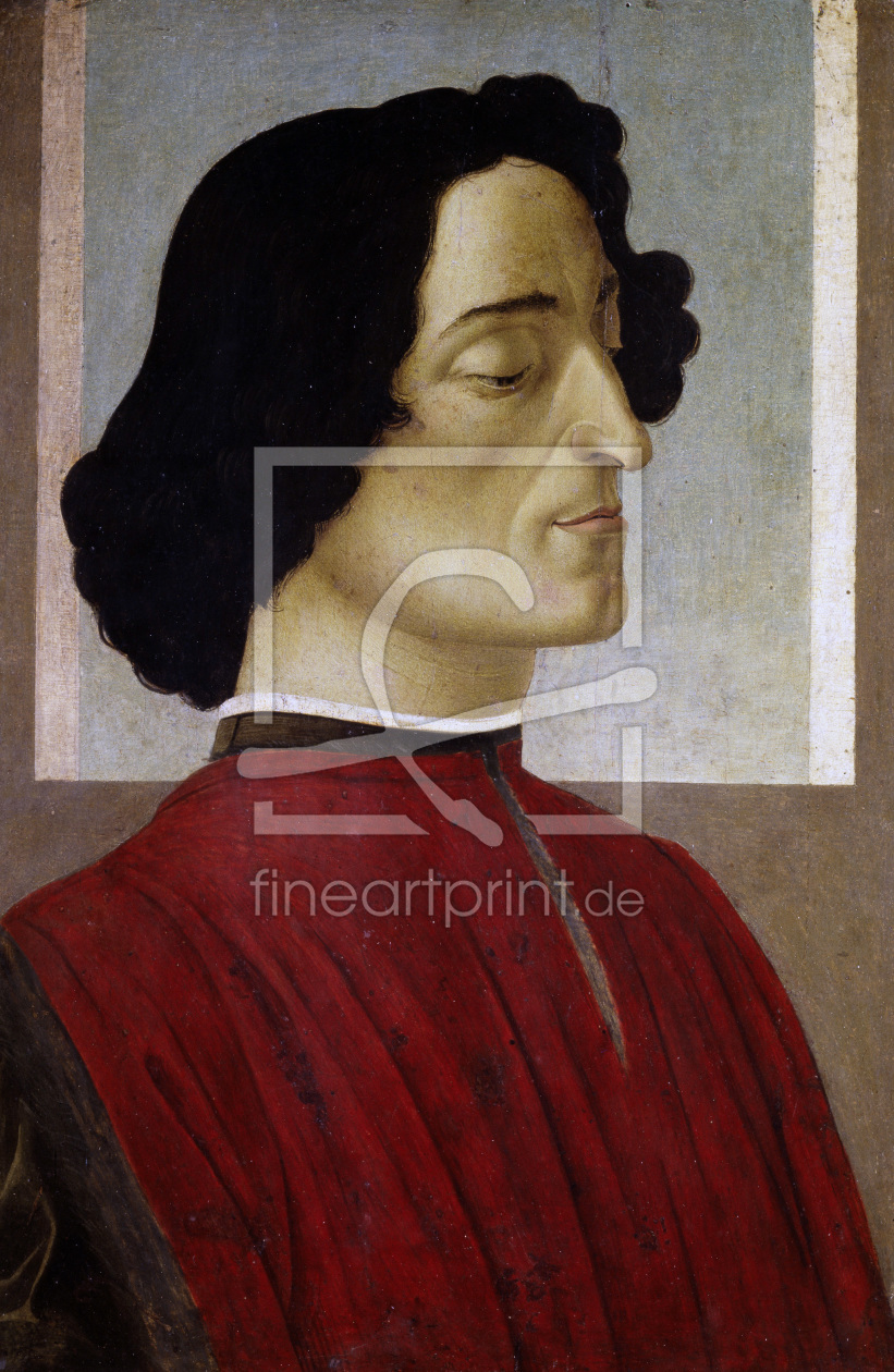Bild-Nr.: 30002644 Giuliano de' Medici / Ptg.by Botticelli erstellt von Botticelli, Sandro