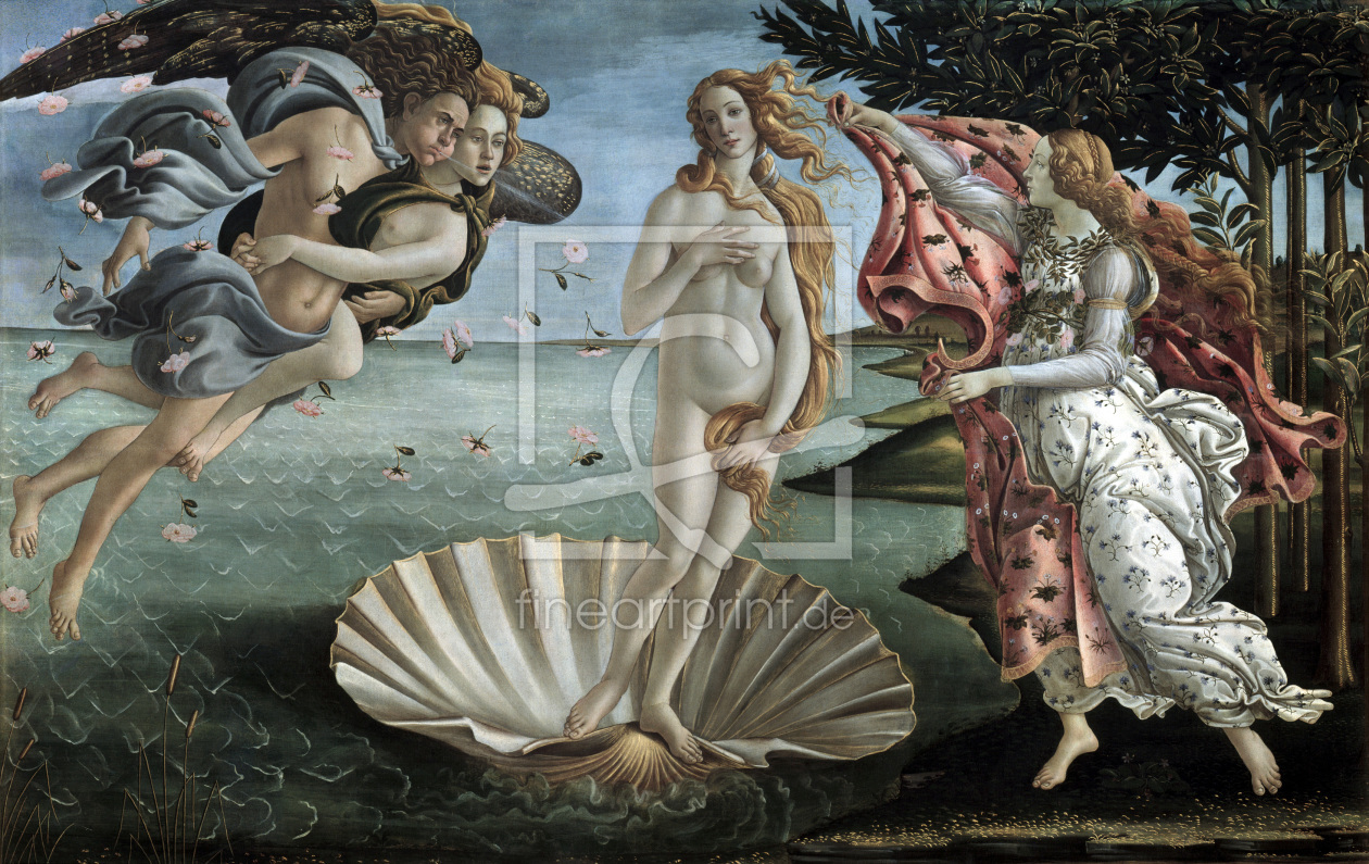Bild-Nr.: 30002654 Birth of Venus / Botticelli / c.1482 erstellt von Botticelli, Sandro