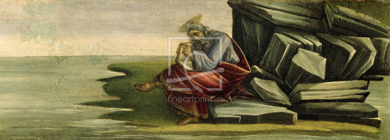 Bild-Nr.: 30002702 S.Botticelli, Johannes auf Patmos erstellt von Botticelli, Sandro