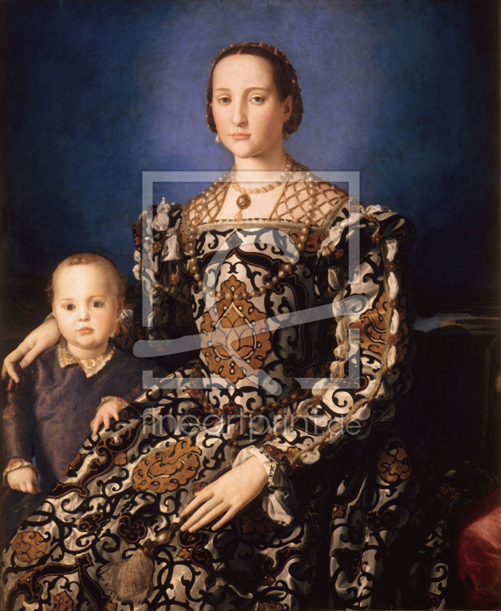 Bild-Nr.: 30002734 Eleonora of Toledo & Son /Bronzino/ 1544 erstellt von Bronzino, Agnolo