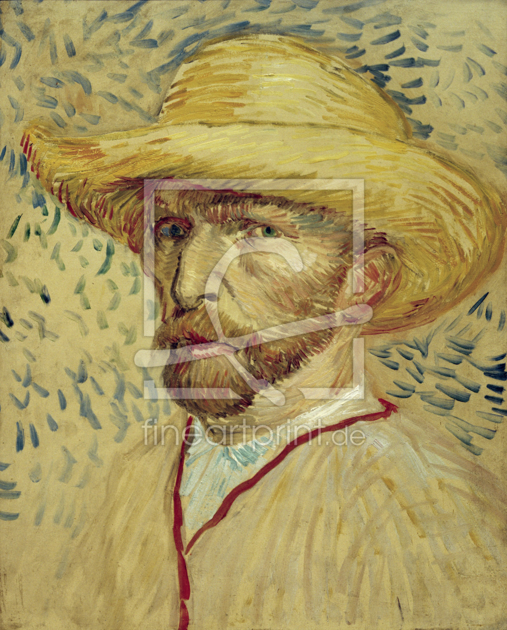 Bild-Nr.: 30002796 Vincent van Gogh, Self Portrait 1887 erstellt von van Gogh, Vincent