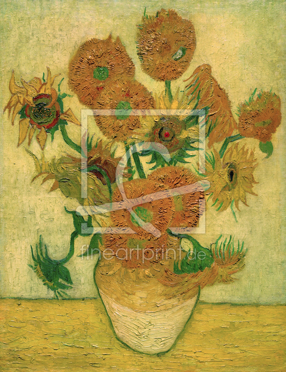 Bild-Nr.: 30003182 V.van Gogh, Sunflowers / 1889 erstellt von van Gogh, Vincent