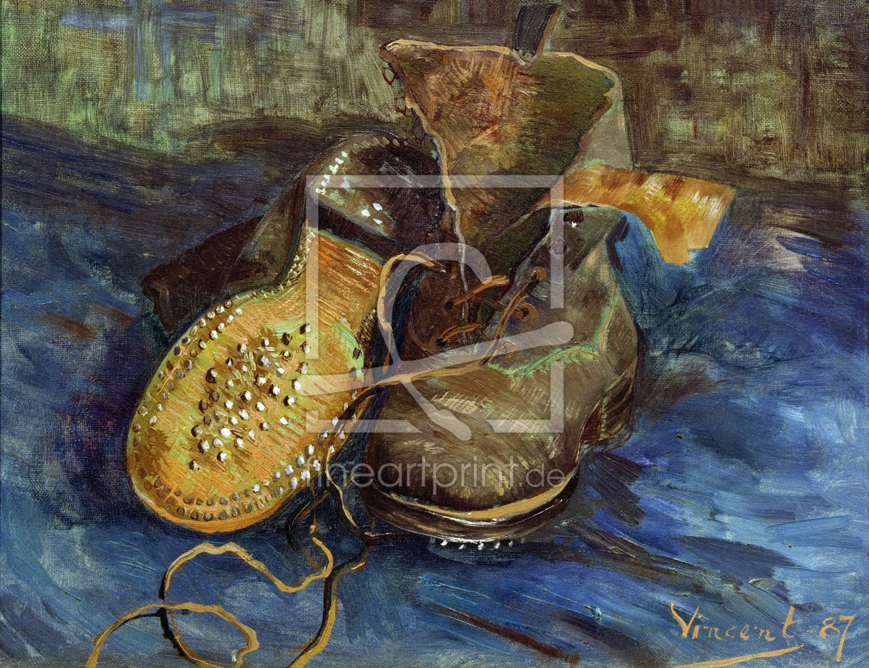 Bild-Nr.: 30003414 V.van Gogh / A Pair of Shoes / 1887 erstellt von van Gogh, Vincent