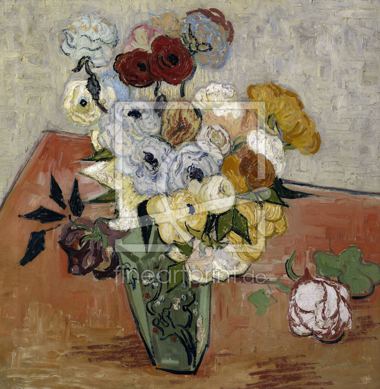 Bild-Nr.: 30003462 Van Gogh / Still-life with Vase / 1890 erstellt von van Gogh, Vincent