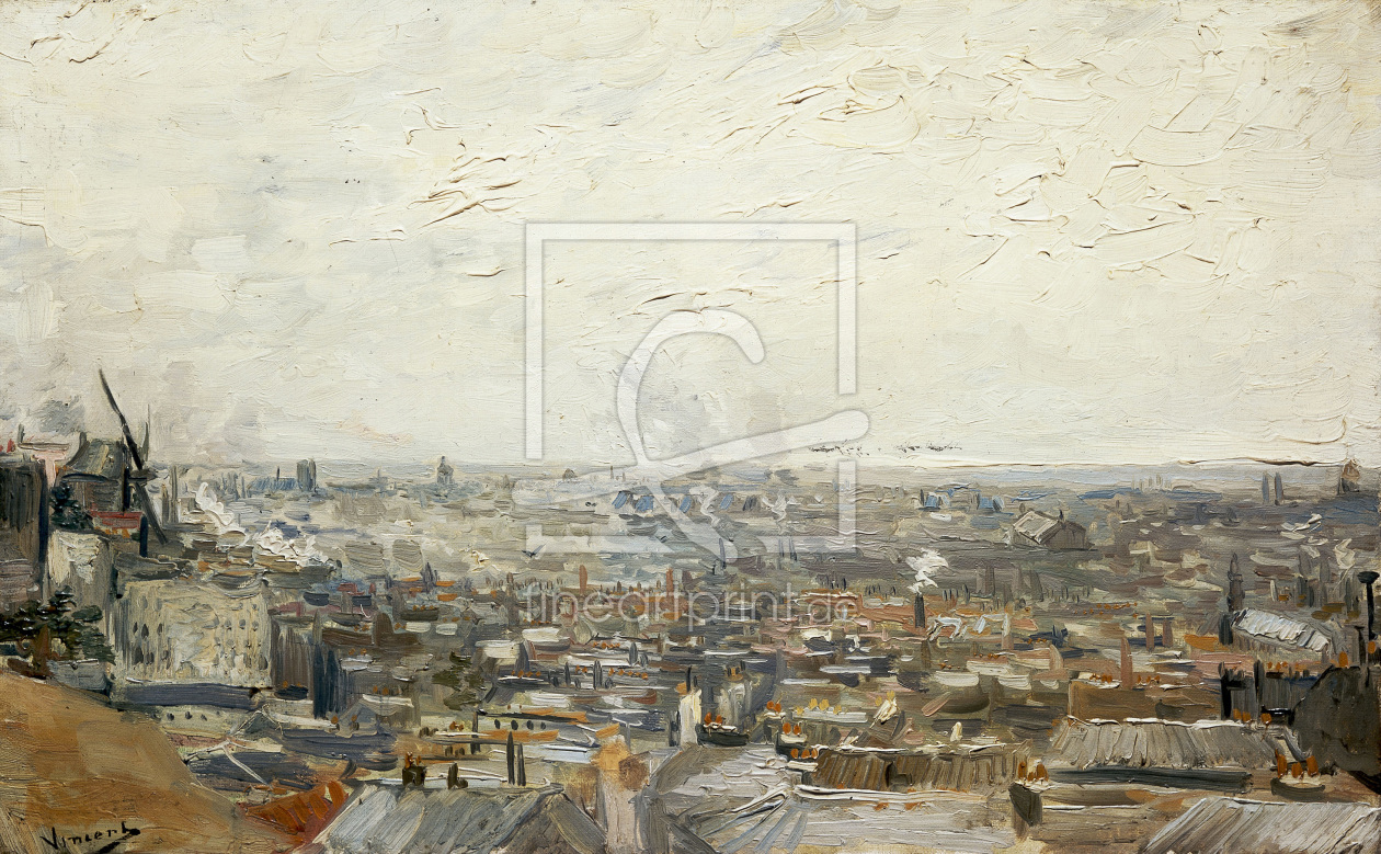 Bild-Nr.: 30003480 Van Gogh / Vue sur Montmartre erstellt von van Gogh, Vincent