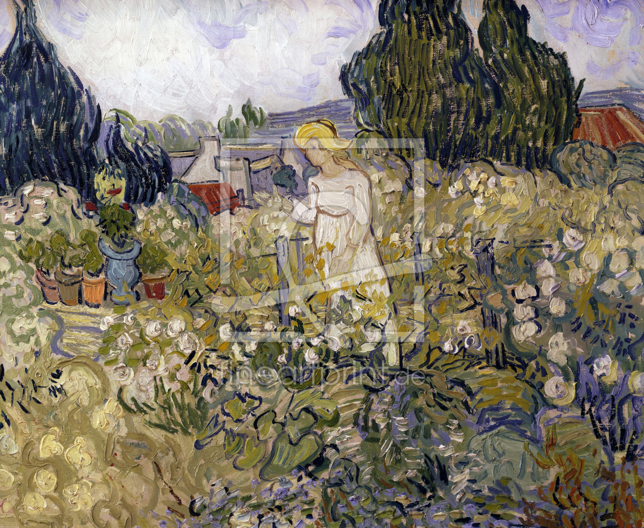 Bild-Nr.: 30003496 van Gogh / M. Gachet in her Garden erstellt von van Gogh, Vincent