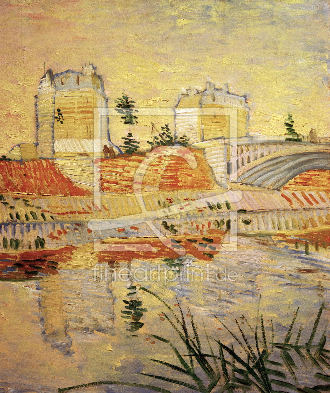 Bild-Nr.: 30003538 V.v.Gogh, Pont de Clichy /Paint./ 1887 erstellt von van Gogh, Vincent