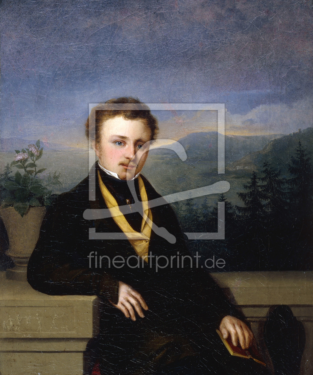 Bild-Nr.: 30003582 Kersting / Portrait of a Man with Book erstellt von Kersting, Georg Friedrich