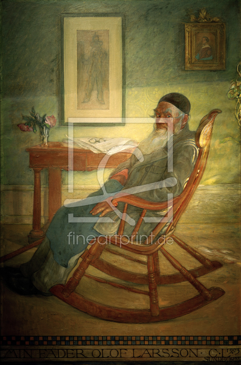 Bild-Nr.: 30003828 Carl Larsson, The artist's father / 1903 erstellt von Larsson, Carl