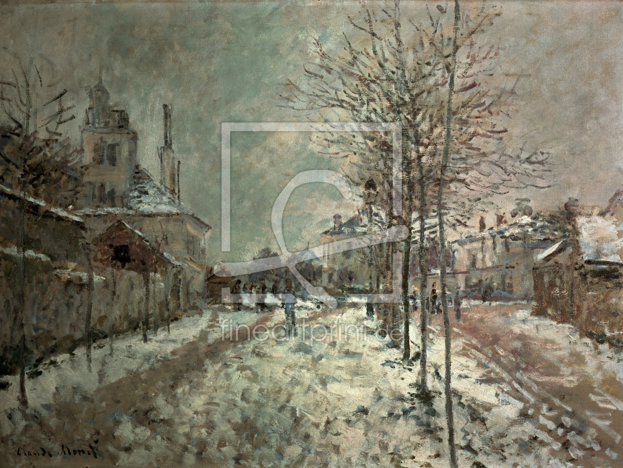 Bild-Nr.: 30004060 Monet/ Boulevard de Pontoise at Argent. erstellt von Monet, Claude