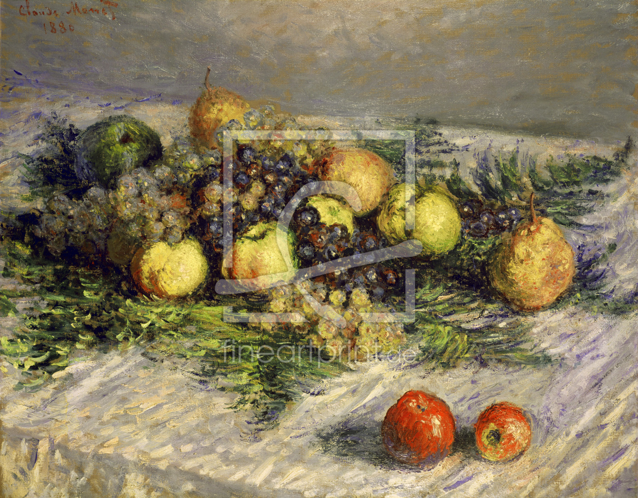 Bild-Nr.: 30004084 Monet / Still-life with fruit / 1880 erstellt von Monet, Claude