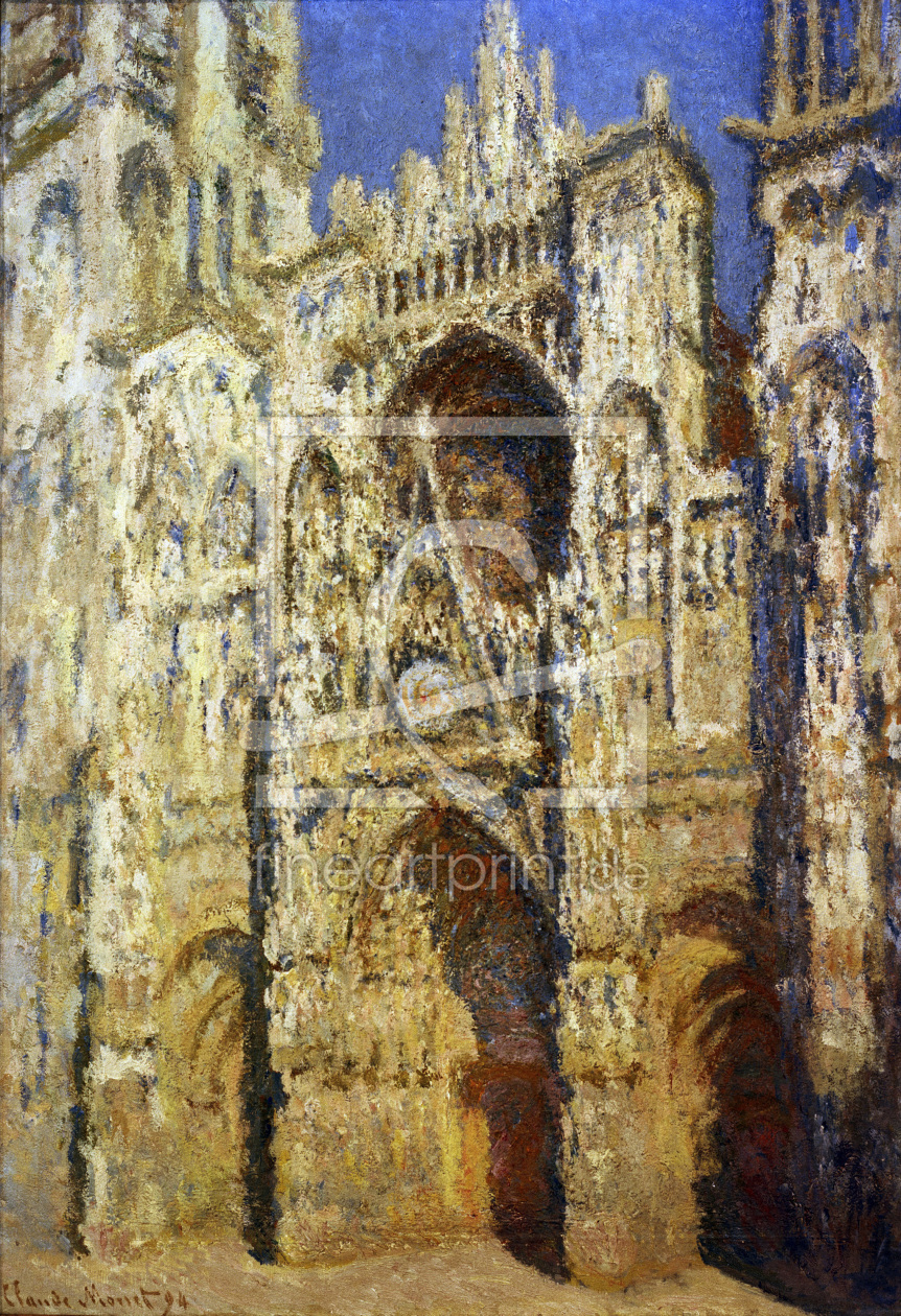 Bild-Nr.: 30004254 Monet / Rouen Cathedral / 1893/1894 erstellt von Monet, Claude