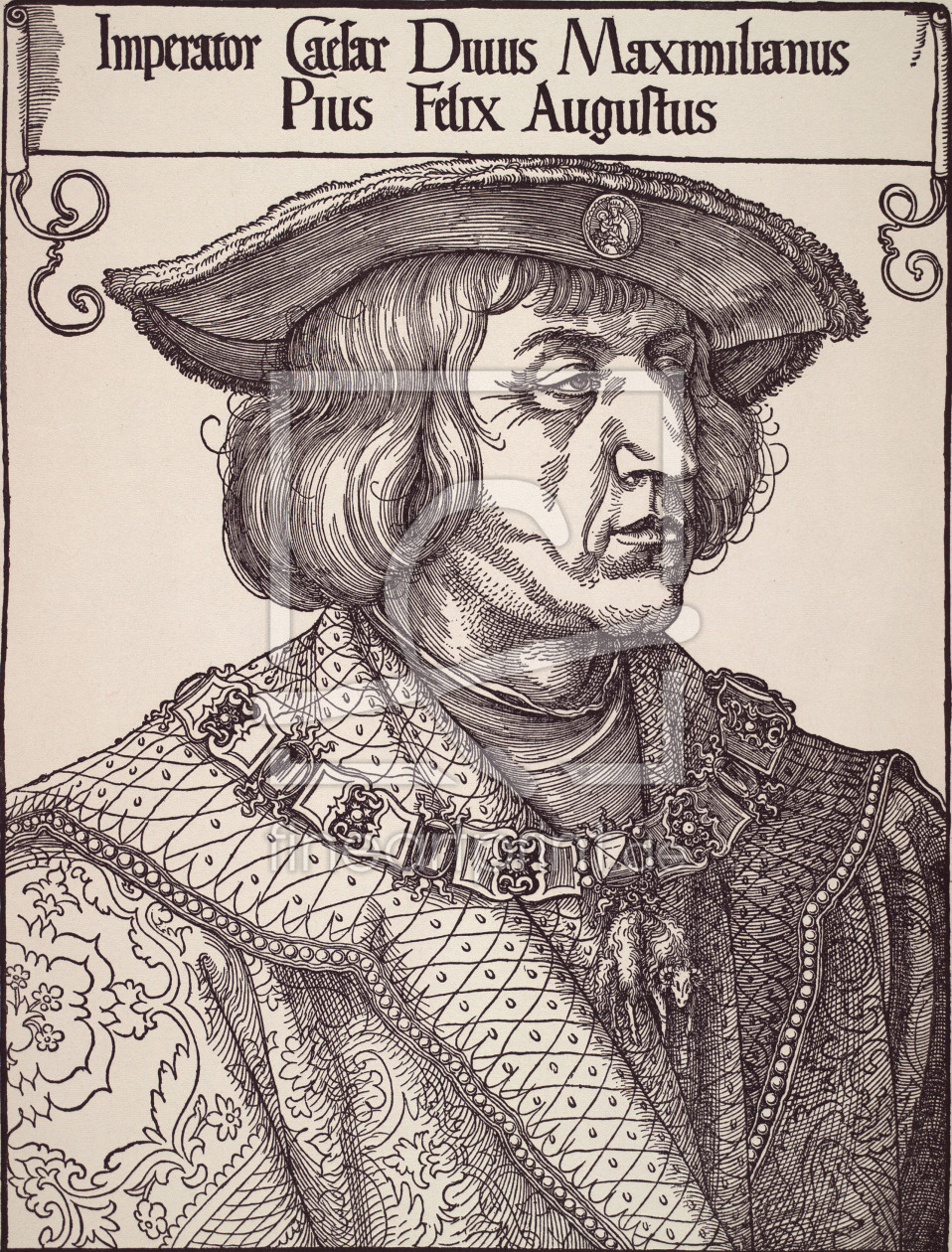 Bild-Nr.: 30004266 Emperor Maximilian I / Dürer / c.1519 erstellt von Dürer, Albrecht