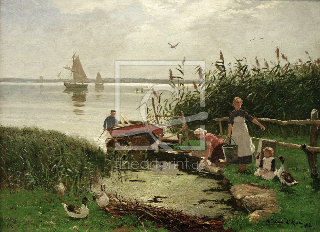 Bild-Nr.: 30004566 Leistikow / Bay of Jasmund / 1888 erstellt von Leistikow, Walter
