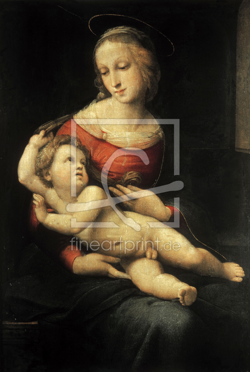 Bild-Nr.: 30004736 Raphael / Bridgewater Madonna / c.1508 erstellt von Raffaello Santi (Raffael)