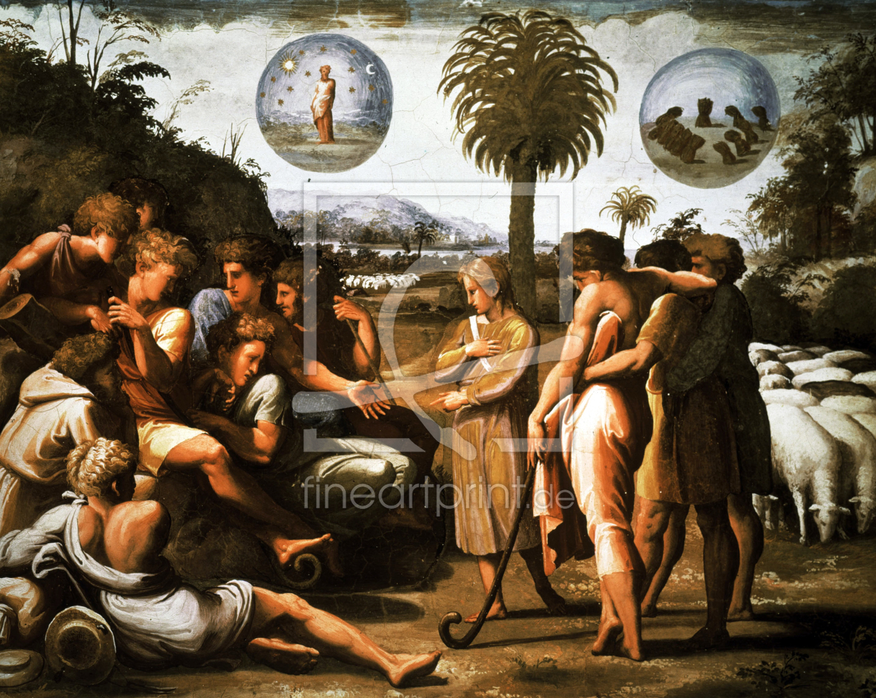 Bild-Nr.: 30004750 Raphael /Joseph tells his dream /c.1515 erstellt von Raffaello Santi (Raffael)
