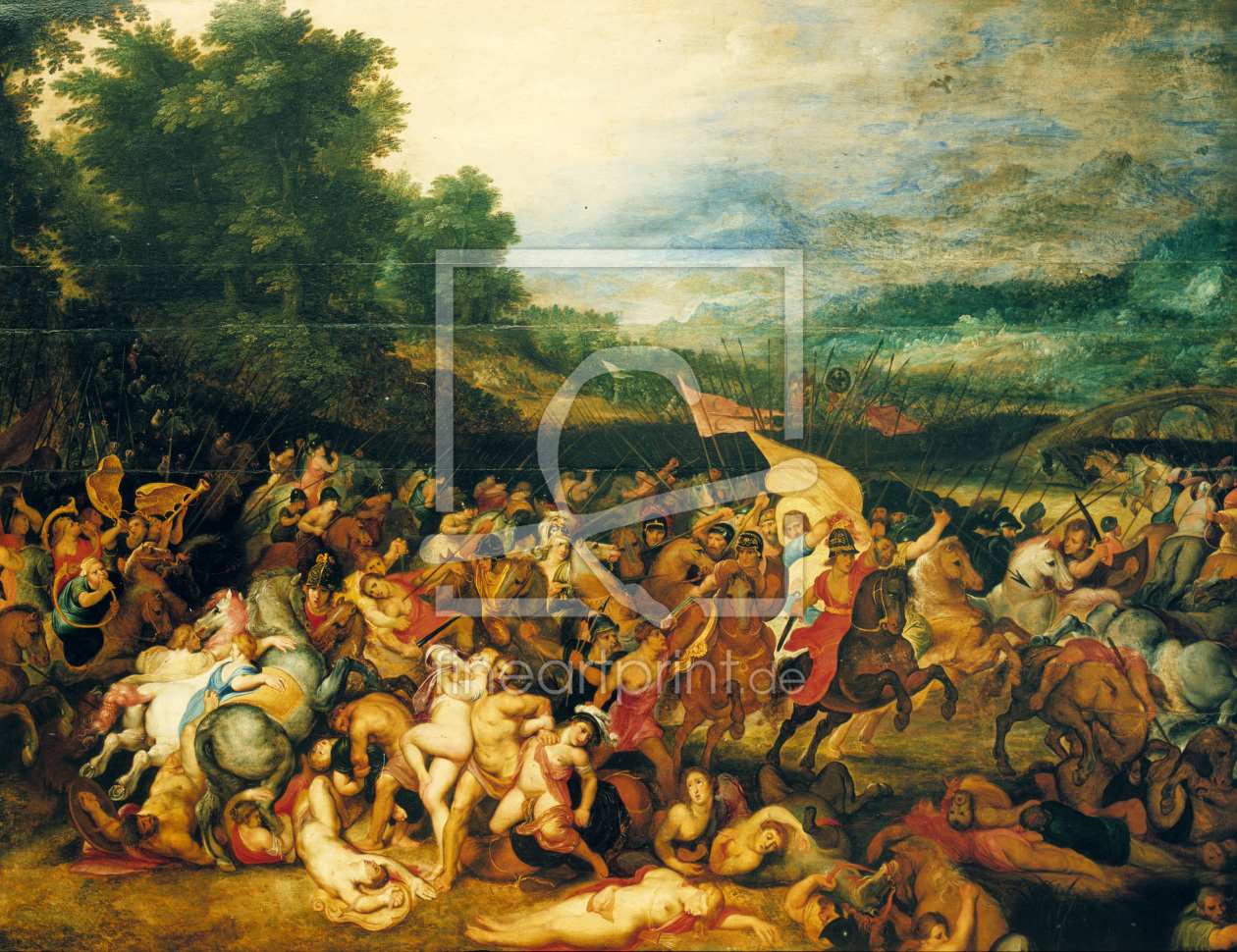 Bild-Nr.: 30004786 Rubens / Battle of the Amazons erstellt von Rubens, Peter Paul