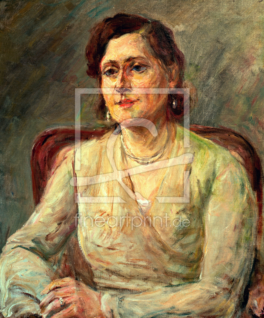 Bild-Nr.: 30005016 Max Liebermann, Portrait Lydia Petrowa erstellt von Liebermann, Max