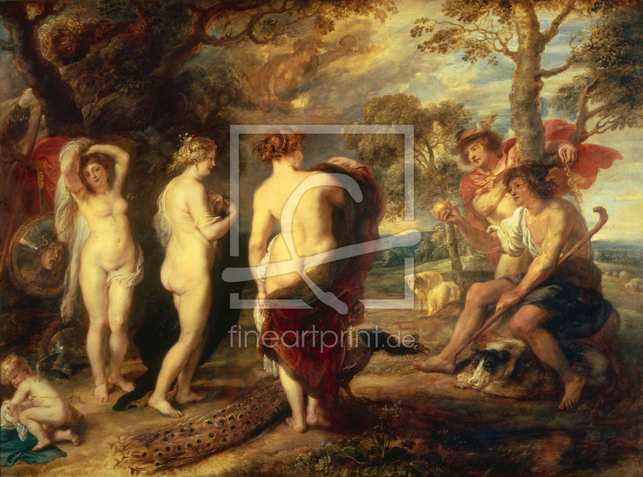 Bild-Nr.: 30005140 P. P. Rubens / The Judgement of Paris erstellt von Rubens, Peter Paul