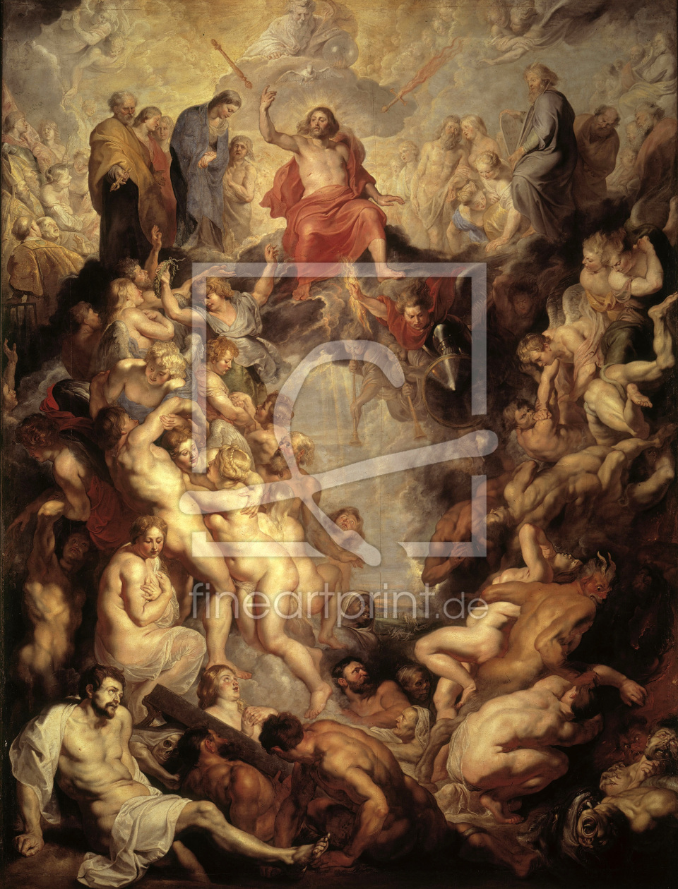 Bild-Nr.: 30005190 P.P. Rubens, The (large) Last Judgement erstellt von Rubens, Peter Paul