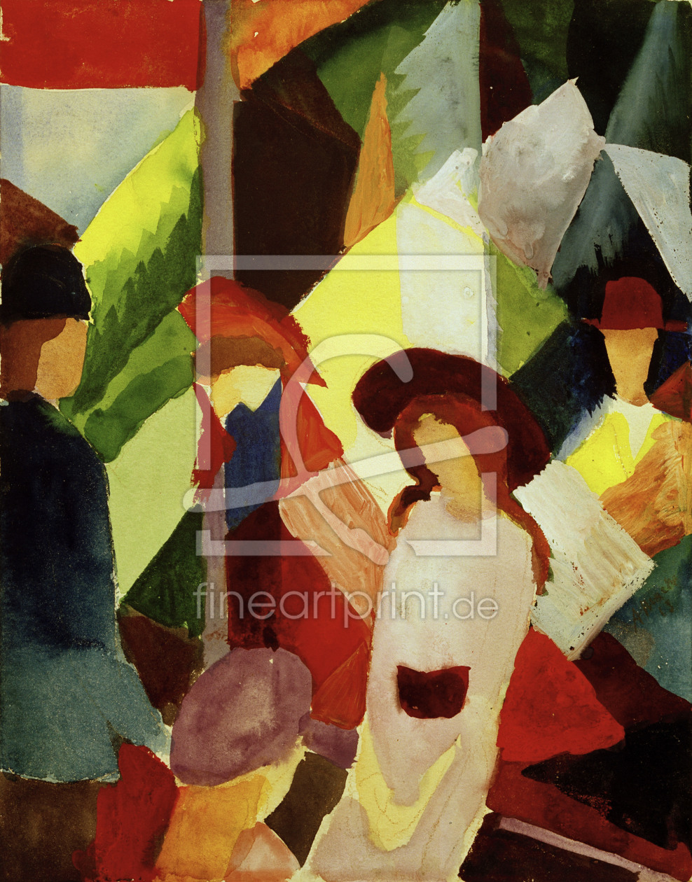 Bild-Nr.: 30005264 August Macke, Schaufenster erstellt von Macke, August