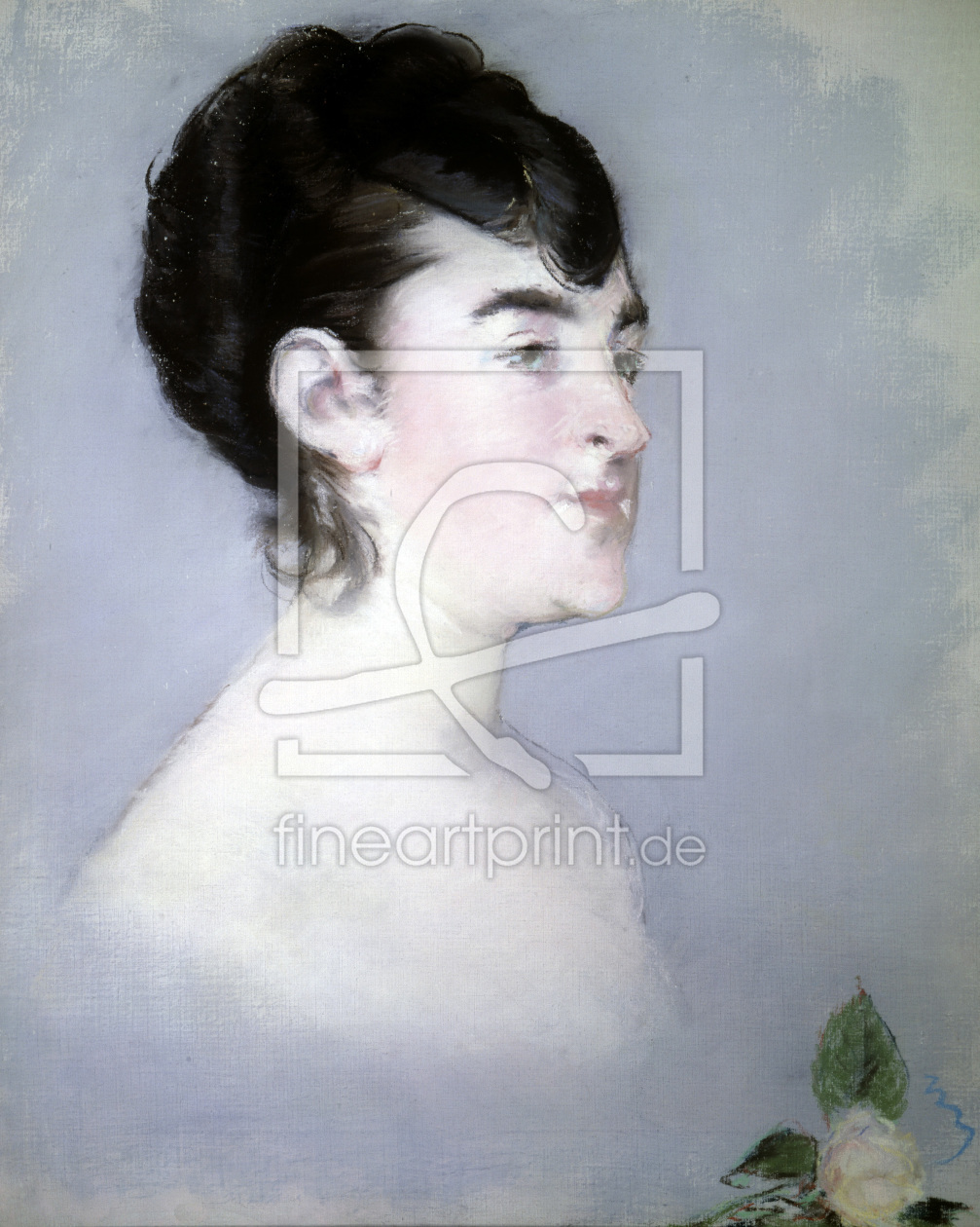 Bild-Nr.: 30005482 Manet / Isabelle Lemonnier with Rose erstellt von Manet, Edouard