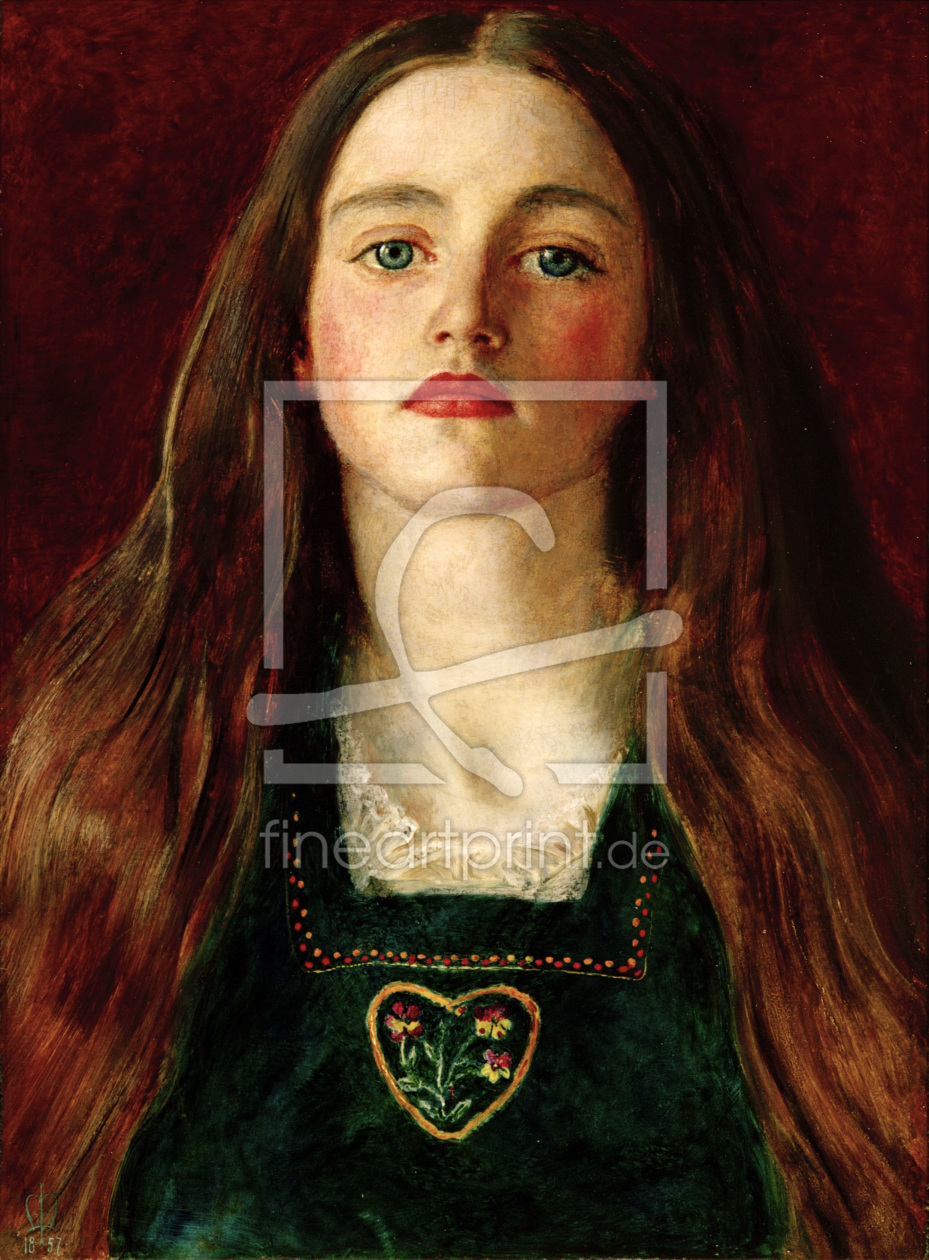 Bild-Nr.: 30005898 J.E.Millais, Sophie Gray erstellt von Millais, Sir John Everett