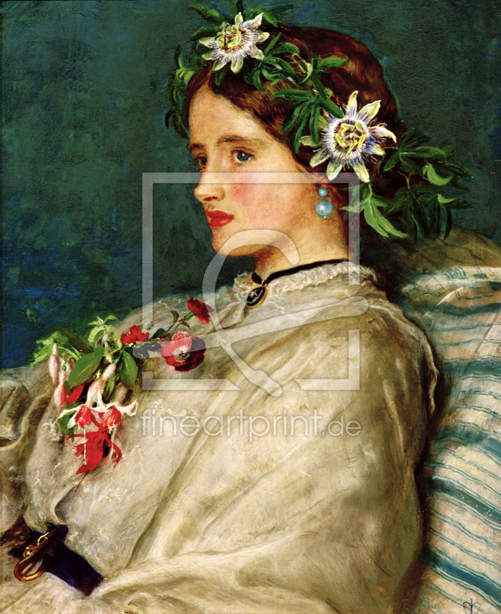 Bild-Nr.: 30005900 J.E.Millais, Meditation erstellt von Millais, Sir John Everett