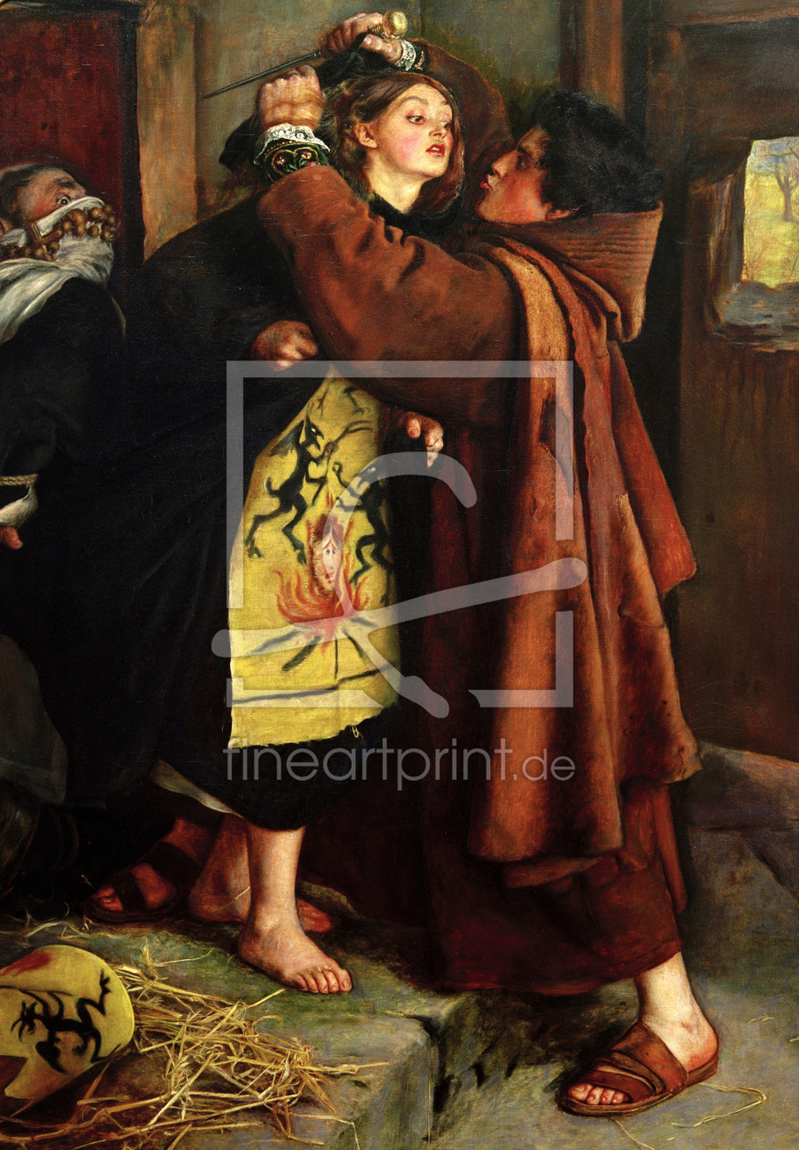 Bild-Nr.: 30005904 J.E.Millais, The Escape of a Heretic erstellt von Millais, Sir John Everett