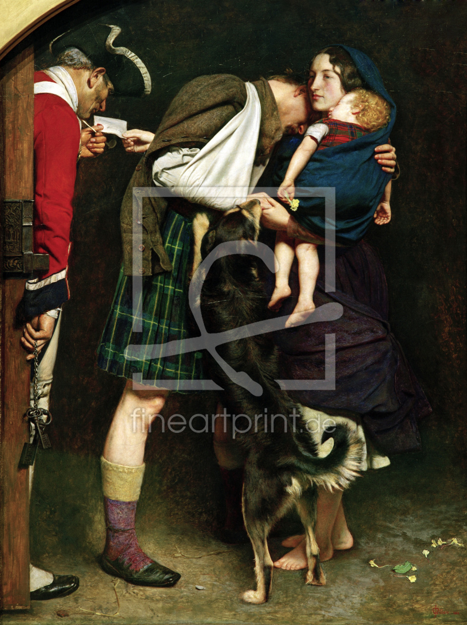 Bild-Nr.: 30005906 England 1746, The Order of Release erstellt von Millais, Sir John Everett