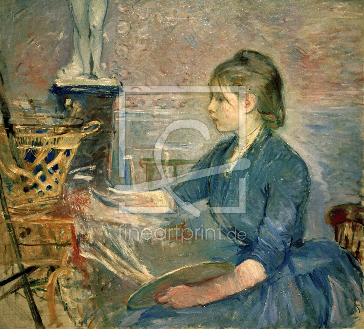 Bild-Nr.: 30005970 B.Morisot, Paule Gobillard painting erstellt von Morisot, Berthe