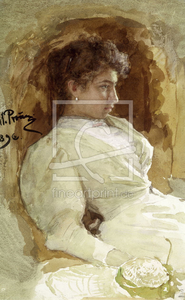 Bild-Nr.: 30006742 Ilja Repin, Bildnis Vera Repina/ 1896 erstellt von Repin, Ilja Jefimowitsch