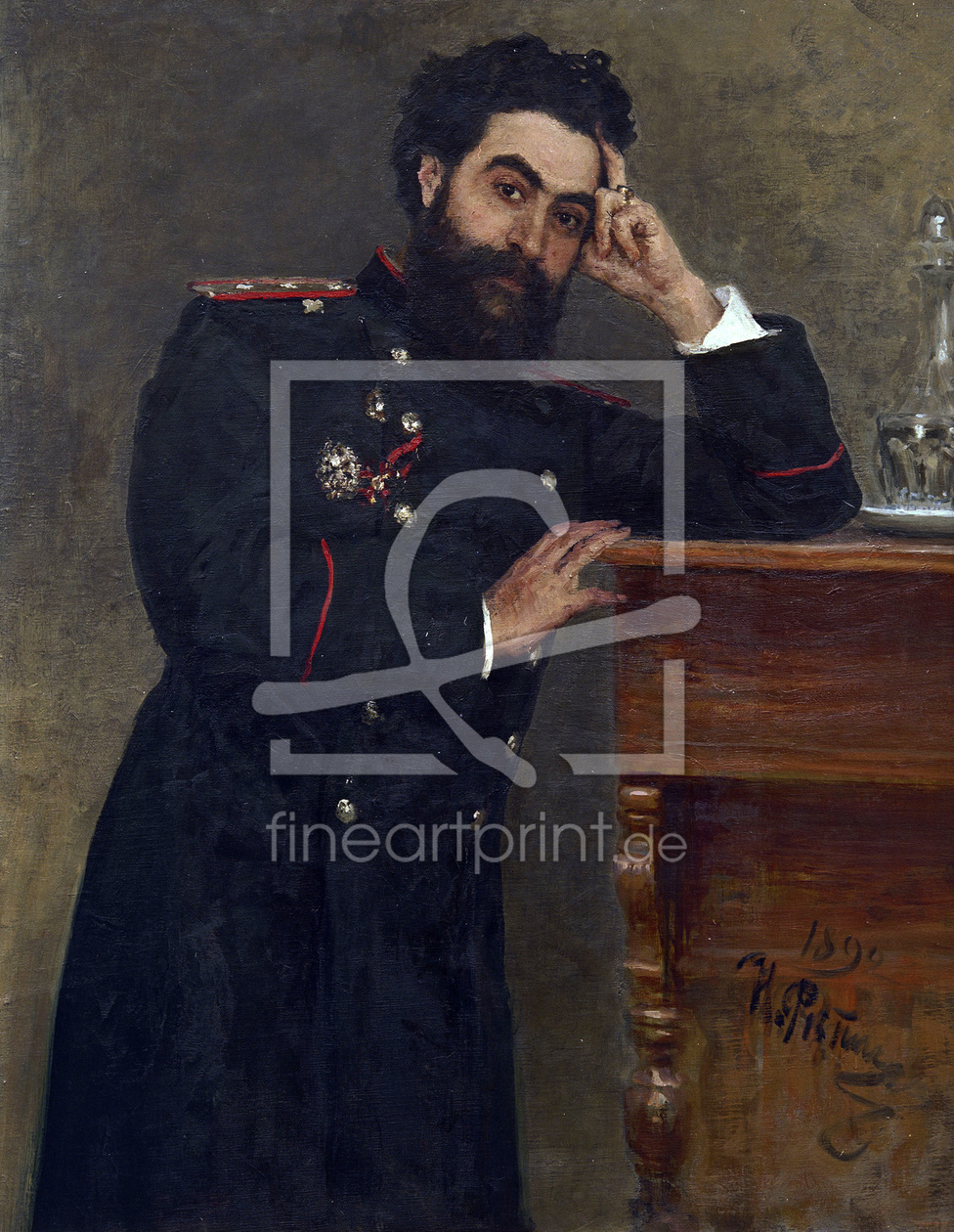 Bild-Nr.: 30006770 Iwan R. Tarchanow / Gem.v.Repin erstellt von Repin, Ilja Jefimowitsch