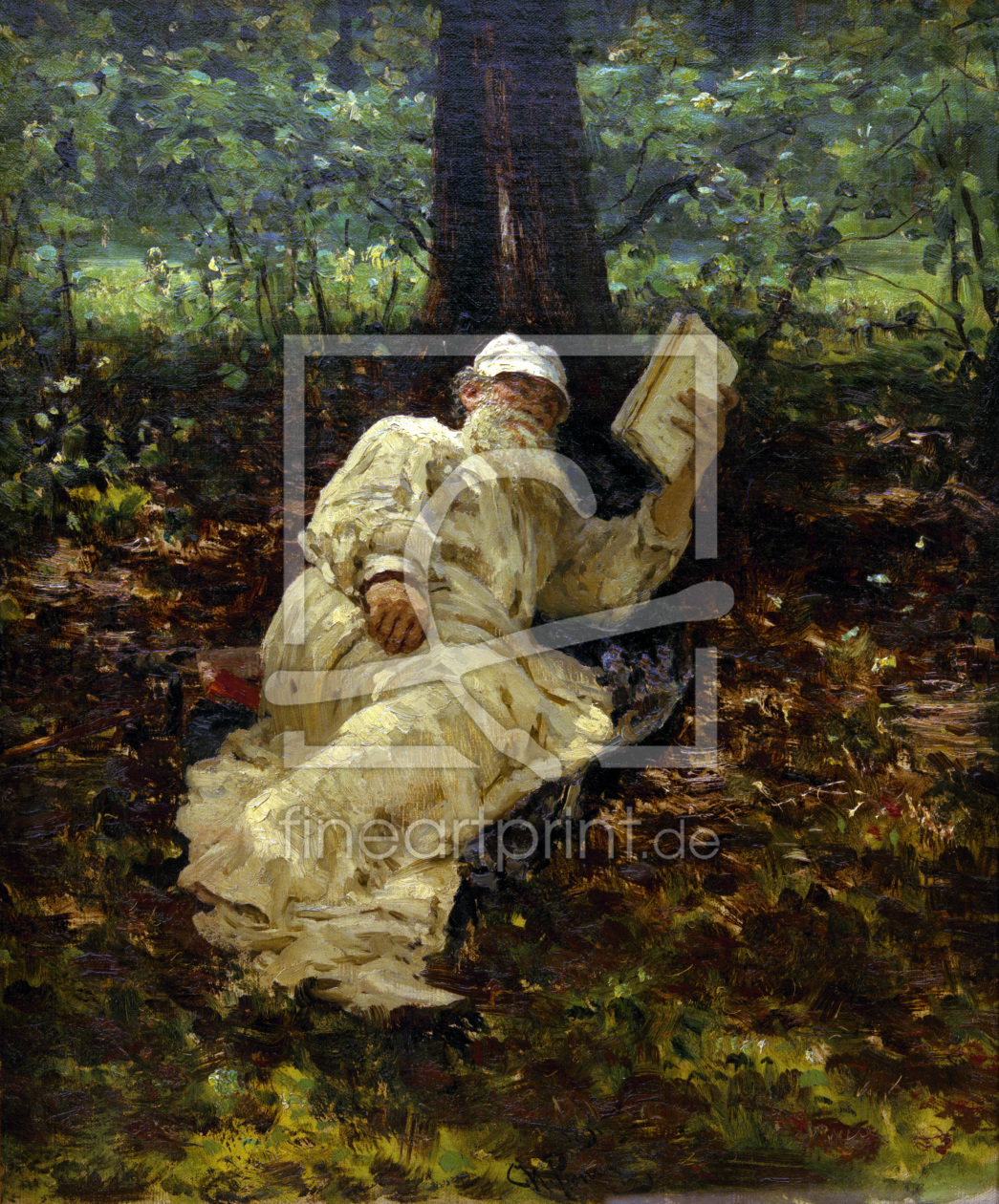 Bild-Nr.: 30006788 Leo Tolstoy / Painting by Repin erstellt von Repin, Ilja Jefimowitsch
