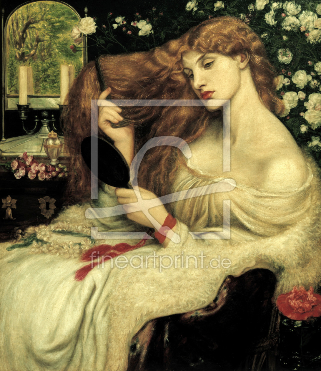 Bild-Nr.: 30007192 D.G.Rossetti, Lady Lilith erstellt von Rossetti, Dante Gabriel