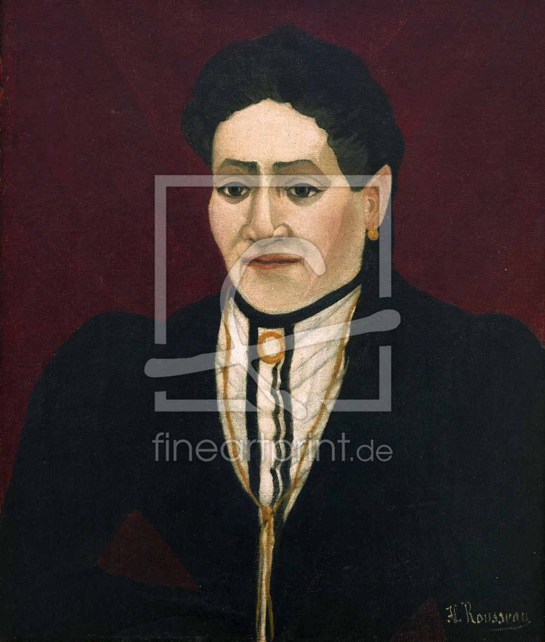 Bild-Nr.: 30007264 H.Rousseau / Portrait de femme / c.1906 erstellt von Rousseau, Henri Julien Felix