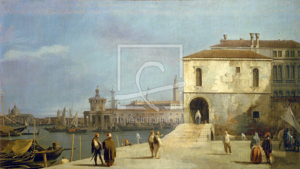 Bild-Nr.: 30007399 Venice, Fonteghetto Farina / Canaletto erstellt von Canal, Giovanni Antonio & Bellotto, Bernardo