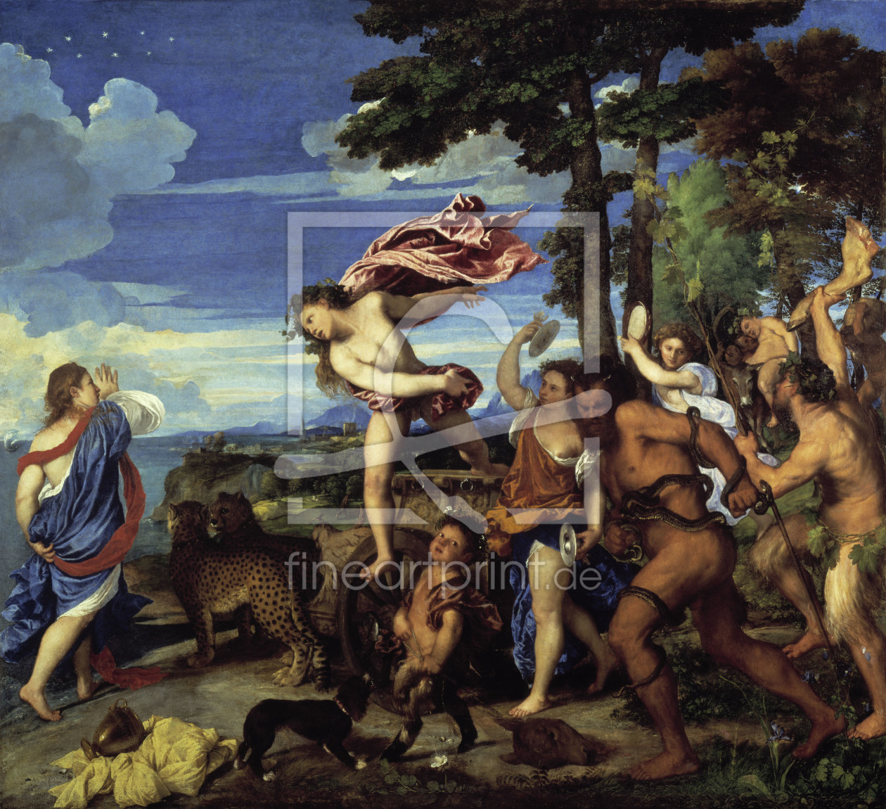 Bild-Nr.: 30007465 Titian / Bacchus and Ariadne / 1522/23 erstellt von Vecellio, Tiziano