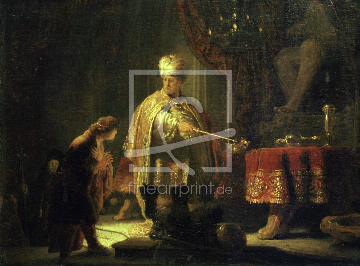 Bild-Nr.: 30007627 Rembrandt / Daniel and Cyrus erstellt von Rembrandt Harmenszoon van Rijn
