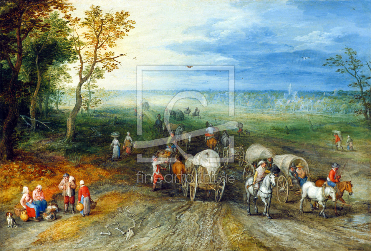 Bild-Nr.: 30007743 J.Brueghel t.E. / Landscape / c.1610 erstellt von Jan Brueghel der Ältere