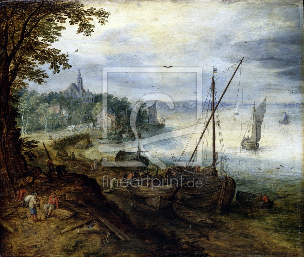 Bild-Nr.: 30007835 Appointment of Peter and Andrew/Brueghel erstellt von Jan Brueghel der Ältere